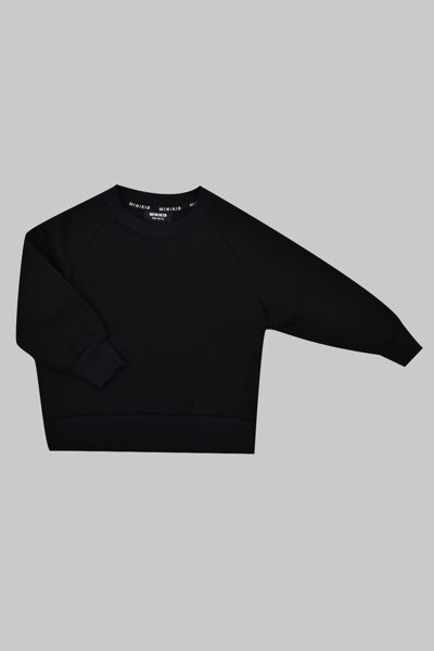 Minikid black sweatshirt